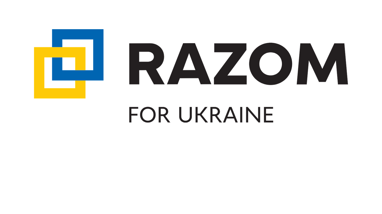 Razom For Ukraine logo